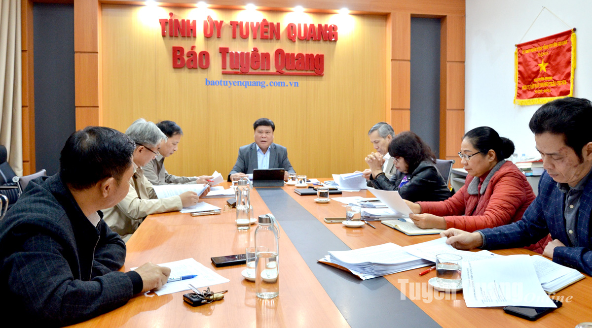 Tuyên Quang lựa chọn 53 tác phẩm báo chí xuất sắc trình Hội đồng Giải thưởng Báo chí tỉnh