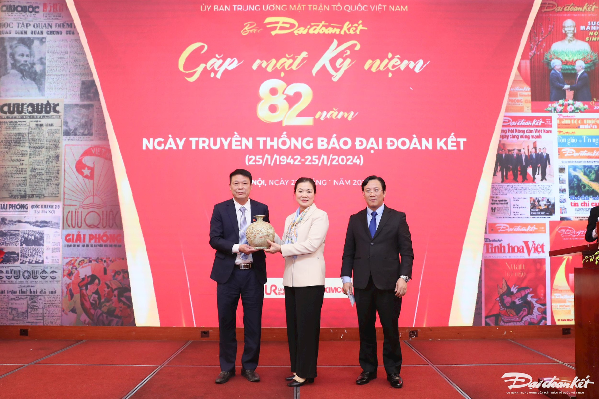 Báo Đại Đoàn Kết kỷ niệm 82 năm ngày Truyền thống