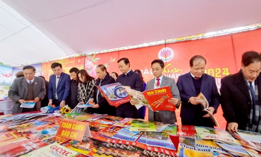 Khai mạc Hội báo xuân Giáp Thìn – Hà Tĩnh 2024
