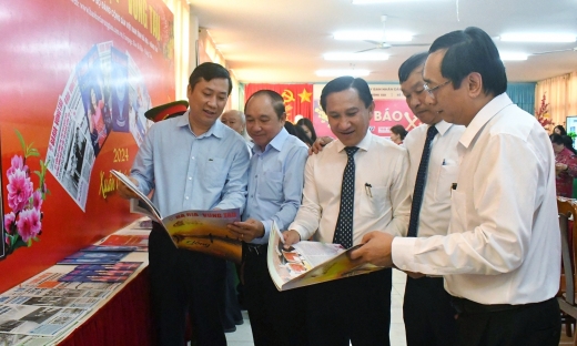 Hội Nhà báo tỉnh Bà Rịa - Vũng Tàu tổ chức khai mạc Hội báo Xuân 2024