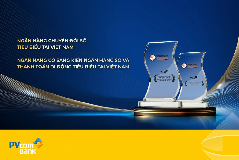 PVcomBank được vinh danh hai giải thưởng về chuyển đổi số - ảnh 1 Hình ảnh: PVcomBank được vinh danh hai giải thưởng về chuyển đổi số số 1