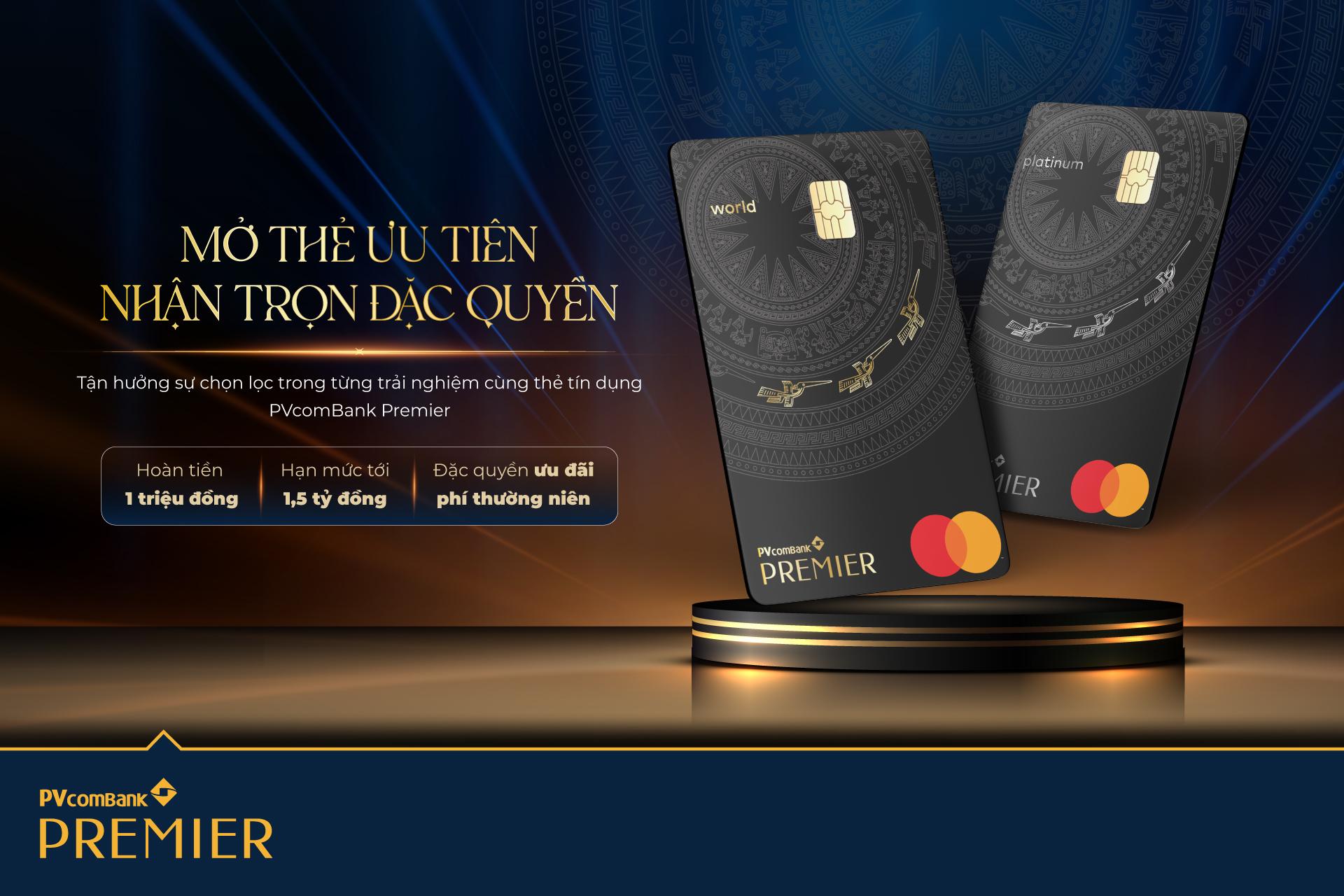 Hình ảnh: PVcomBank Premier - Tấm thẻ mở ra hệ sinh thái đặc quyền đẳng cấp số 1