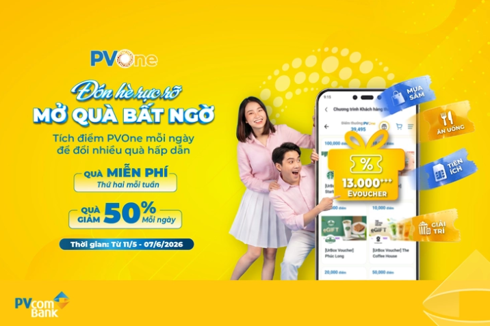 Hình ảnh: Đón hè với hơn 13.000 quà tặng trên hệ sinh thái PVOne số 1