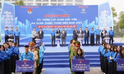Hà Nội phát động Tết trồng cây Xuân Giáp Thìn và ra quân Tháng Thanh niên năm 2024