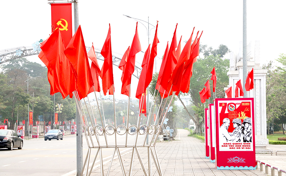 Phú Thọ: Đẩy mạnh các hoạt động tuyên truyền, cổ động trực quan dịp Giỗ Tổ Hùng Vương năm 2024