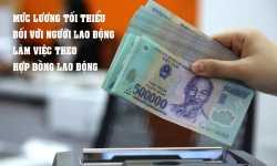 Quy định mức lương tối thiểu đối với người lao động làm việc theo hợp đồng lao động từ ngày 1/7