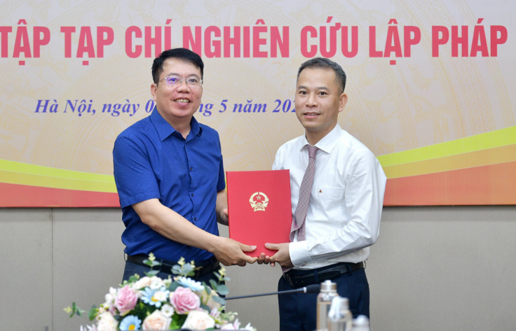 Bổ nhiệm ông Trần Văn Biên làm Tổng biên tập Tạp chí Nghiên cứu lập pháp