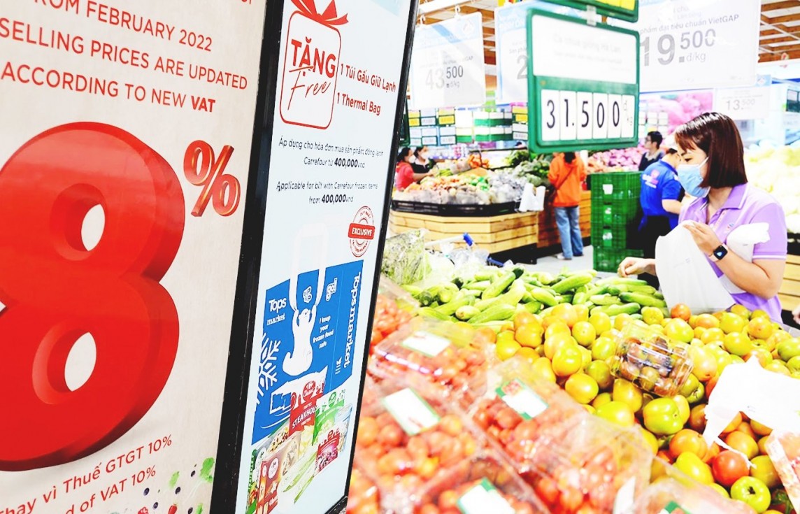 Bộ Tài chính đề xuất giảm 2% thuế giá trị gia tăng từ 1/7/2024