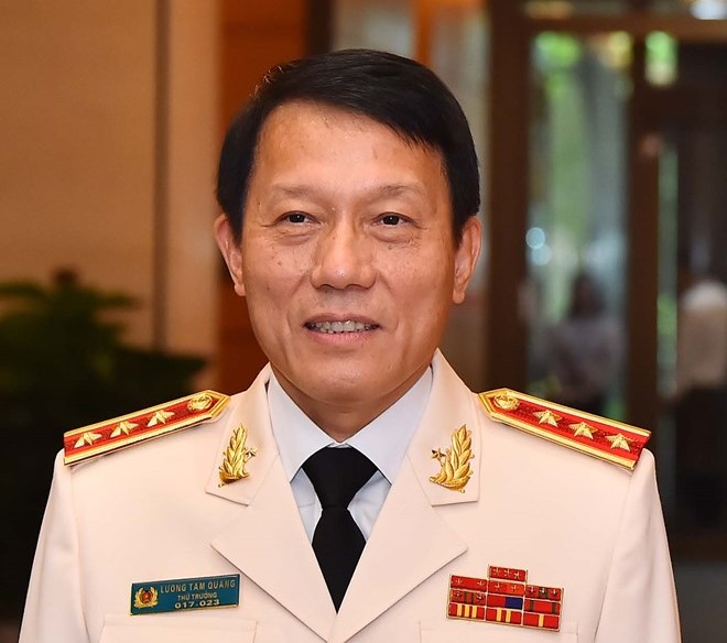 Thượng tướng Lương Tam Quang được Quốc hội phê chuẩn giữ chức Bộ trưởng Bộ Công an