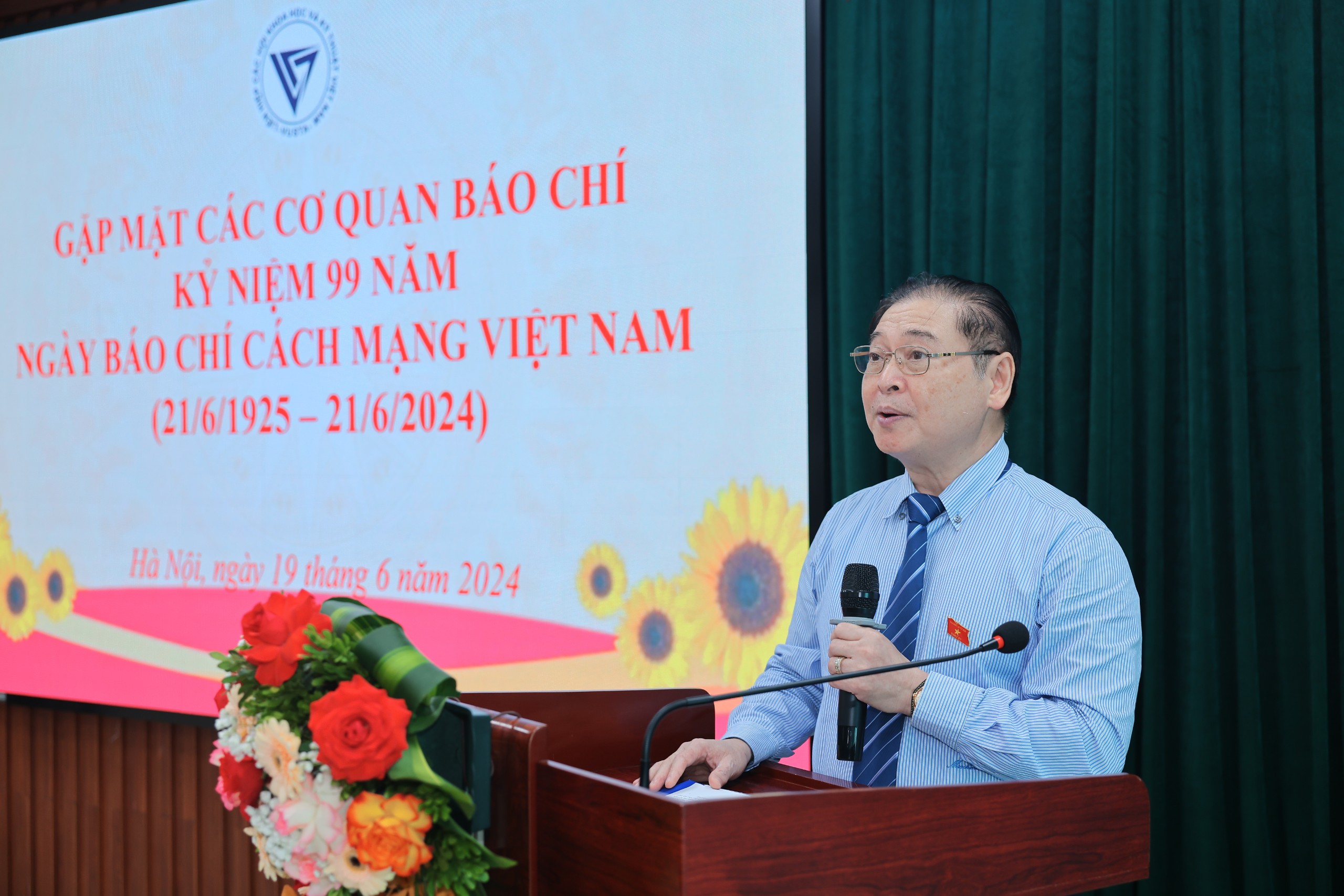 Liên hiệp các Hội Khoa học và Kỹ thuật Việt Nam gặp mặt các cơ quan báo chí nhân Kỷ niệm 99 năm Ngày Báo chí Cách mạng Việt Nam
