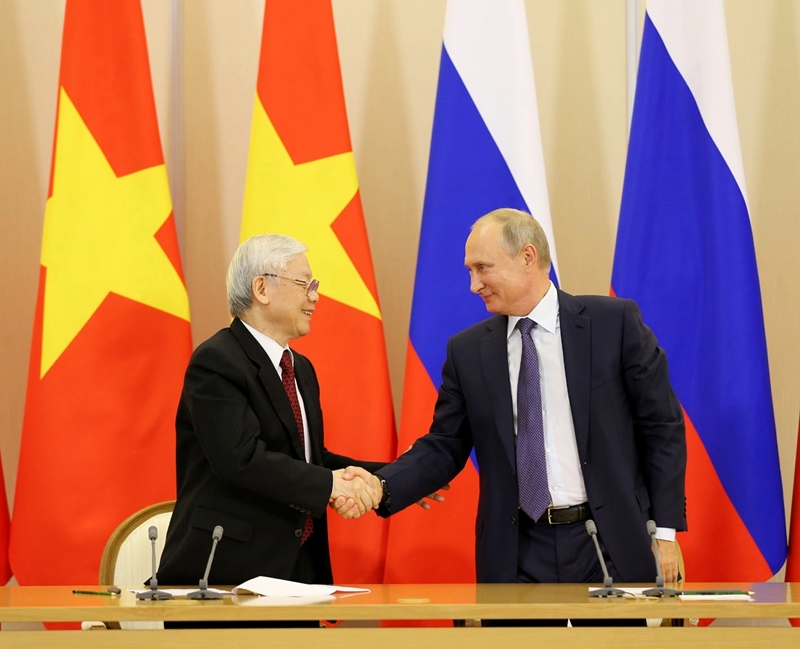Tổng thống Vladimir Putin thăm Việt Nam: Nâng tầm quan hệ Đối tác chiến lược toàn diện Việt - Nga