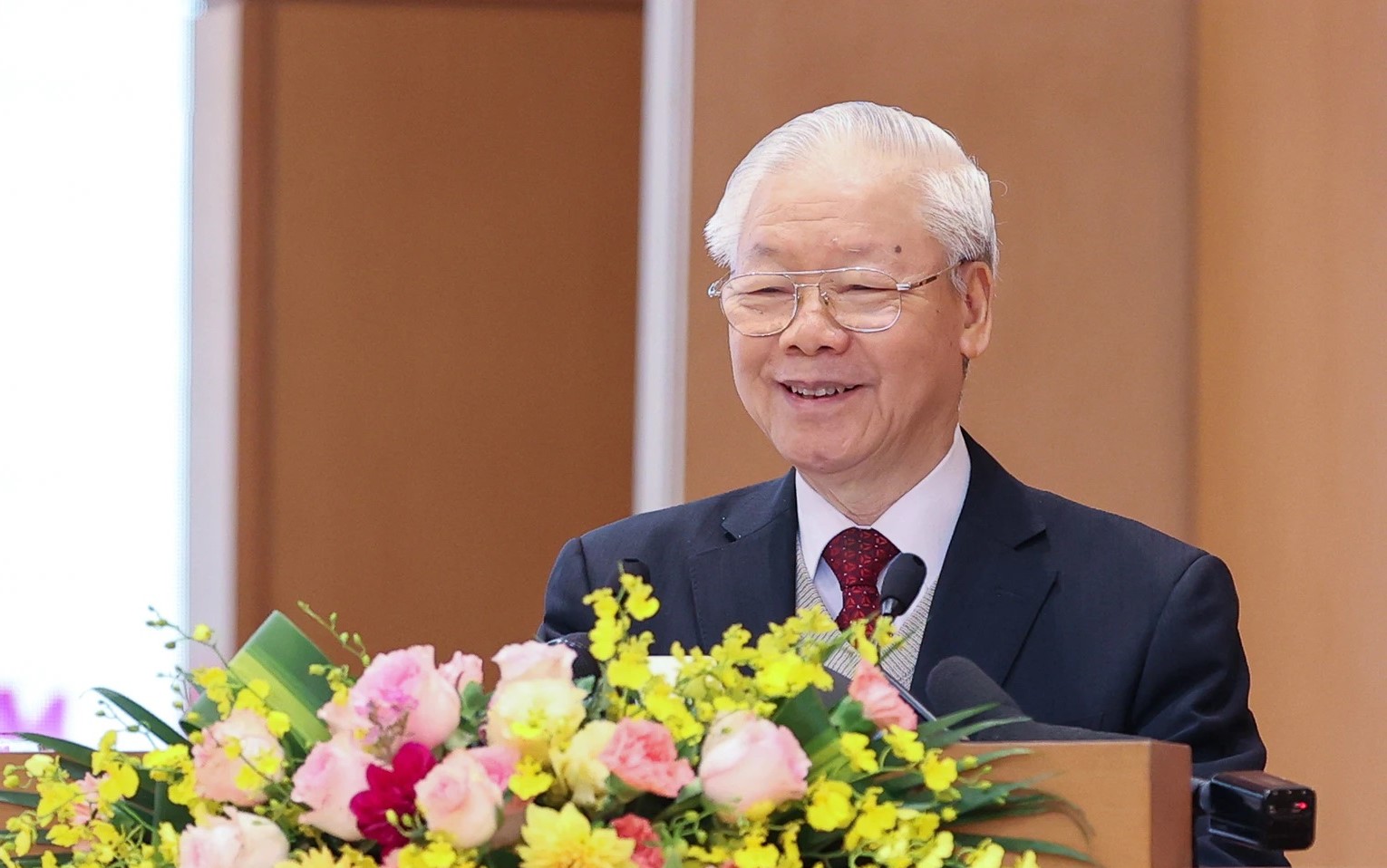 Toàn văn phát biểu của Tổng Bí thư Nguyễn Phú Trọng gửi Hội nghị Đảng ủy Công an Trung ương