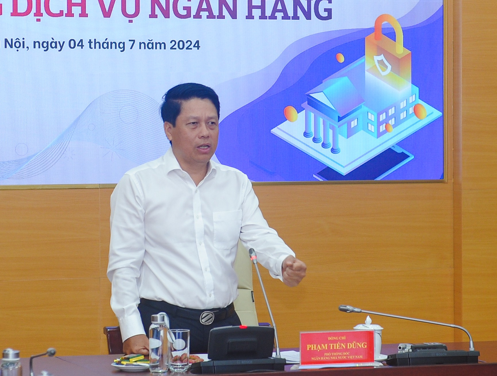 Phó Thống đốc Phạm Tiến Dũng: Xác thực sinh trắc học, không có tài khoản ngân hàng sử dụng giấy tờ giả