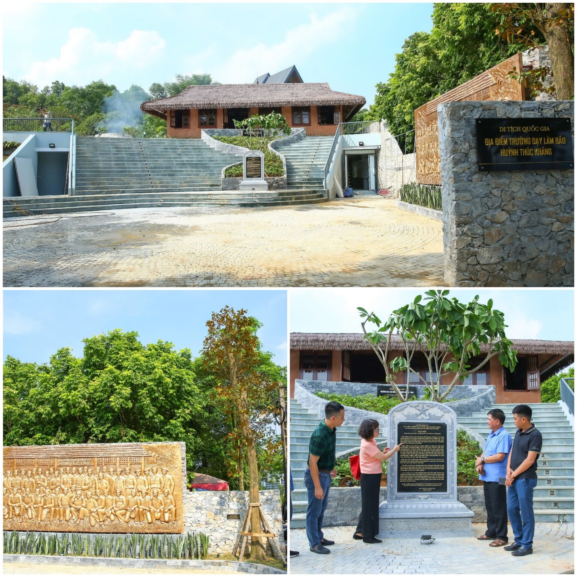 Lễ Khánh thành Di tích quốc gia Địa điểm Trường dạy làm báo Huỳnh Thúc Kháng Báo chí Việt Nam có thêm một chỗ đi về…