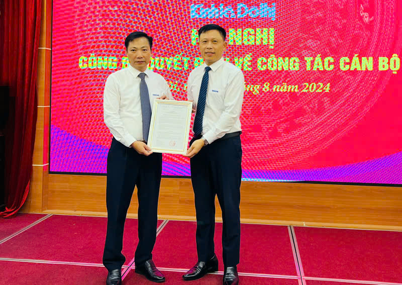 Ông Nguyễn Anh Đức được bổ nhiệm lại chức vụ Phó Tổng Biên tập Báo Kinh tế & Đô thị