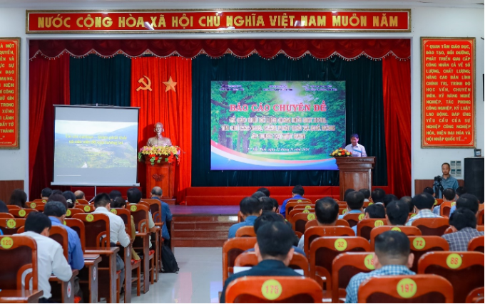 Kon Tum: Báo cáo chuyên đề Net Zero, tín chỉ carbon, giảm phát thải