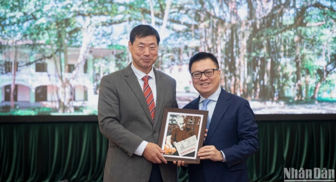 Mở rộng hợp tác giữa Báo Nhân Dân và Hãng thông tấn Yonhap