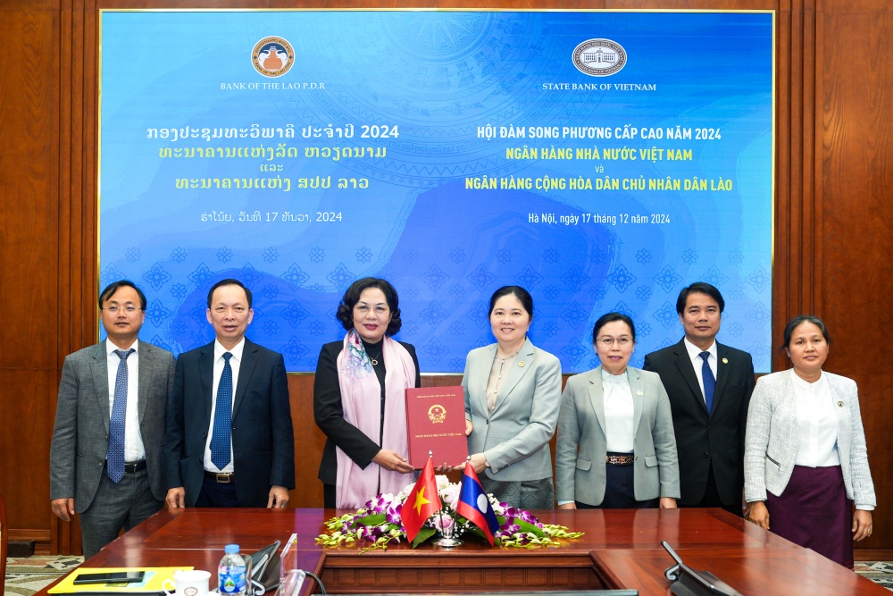 Tăng cường hợp tác giữa NHNN Việt Nam và Ngân hàng CHDCND Lào