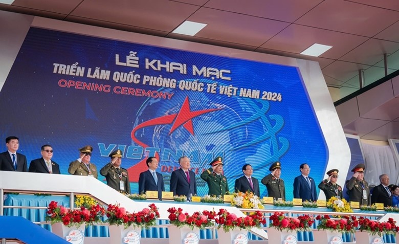 Khai mạc Triển lãm Quốc phòng quốc tế Việt Nam 2024: Vì hòa bình, hữu nghị, hợp tác cùng phát triển