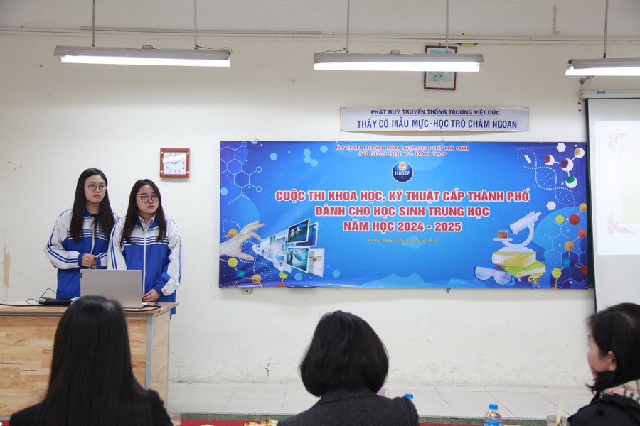 Tiếp lửa đam mê bằng cuộc thi Khoa học Kỹ thuật