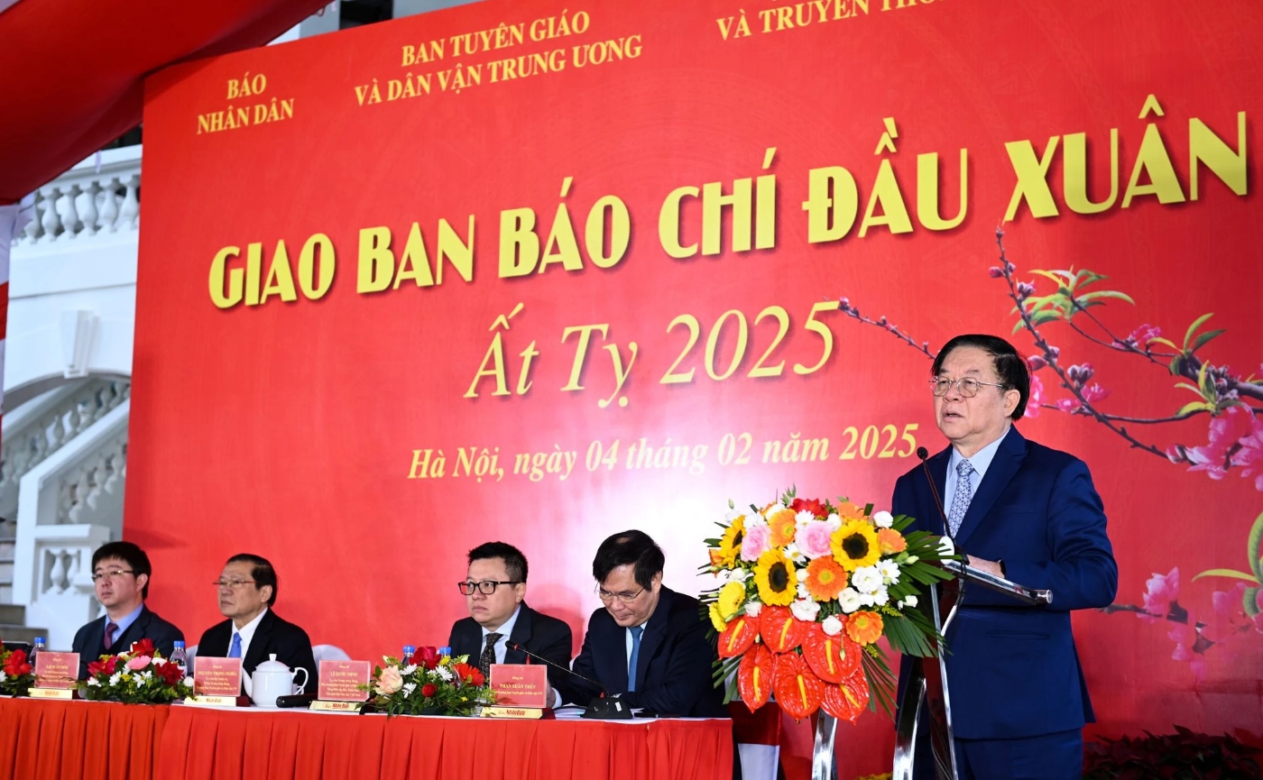 Các cơ quan báo chí đẩy mạnh tuyên truyền về các sự kiện chính trị trọng đại của đất nước năm 2025
