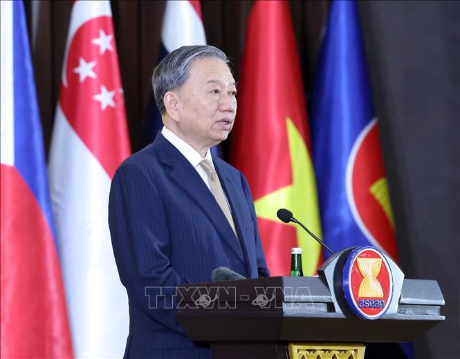 Tổng Bí thư Tô Lâm dự Lễ kỷ niệm 30 năm Việt Nam gia nhập ASEAN