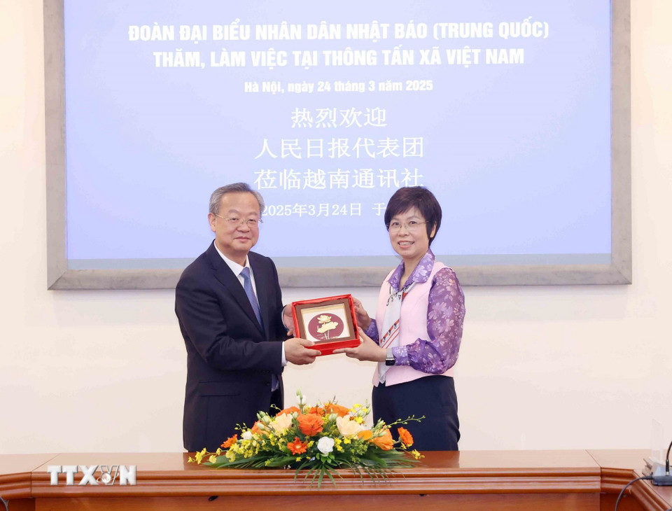 Thông tấn xã Việt Nam và Nhân Dân nhật báo: Hợp tác ngày càng đi vào thực chất, hiệu quả