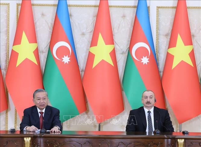 Tổng Bí thư Tô Lâm và Tổng thống Azerbaijan nhất trí thiết lập quan hệ Đối tác Chiến lược