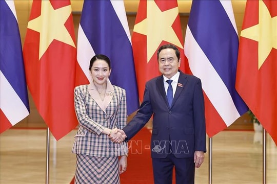 Thắt chặt quan hệ chiến lược Việt Nam - Thái Lan, thúc đẩy hợp tác lập pháp và kinh tế số