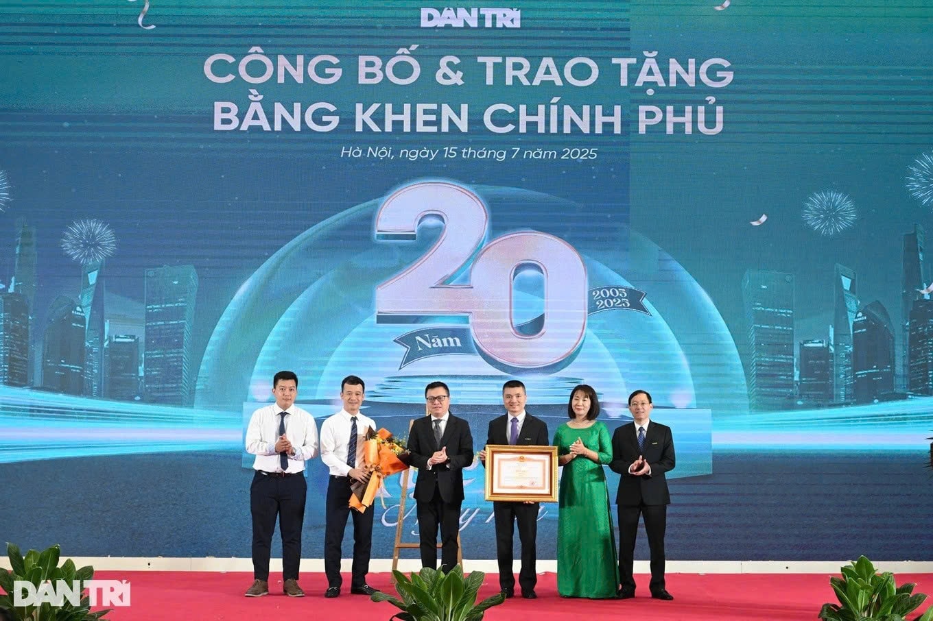 Báo điện tử Dân trí: 20 năm lan tỏa giá trị nhân văn và phụng sự xã hội