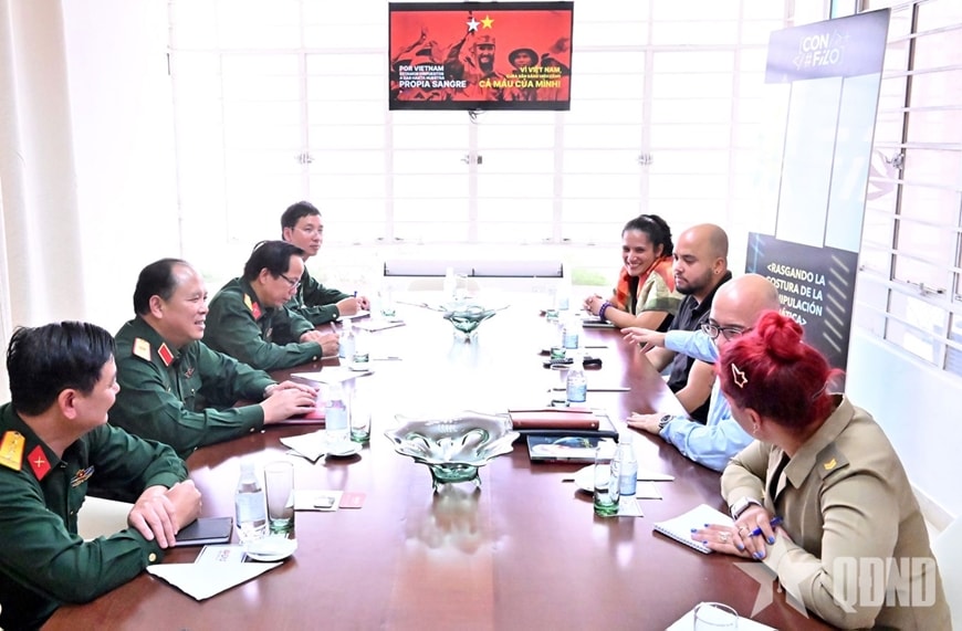 Việt Nam – Cuba tăng cường hợp tác báo chí, giáo dục quốc phòng và gìn giữ di sản cách mạng