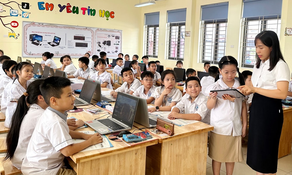 Bắc Ninh đẩy mạnh ứng dụng công nghệ số trong giảng dạy tiếng Anh
