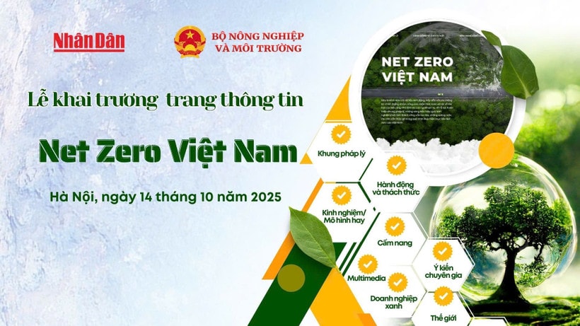 Báo Nhân Dân ra mắt chuyên trang \'Net Zero Việt Nam\'