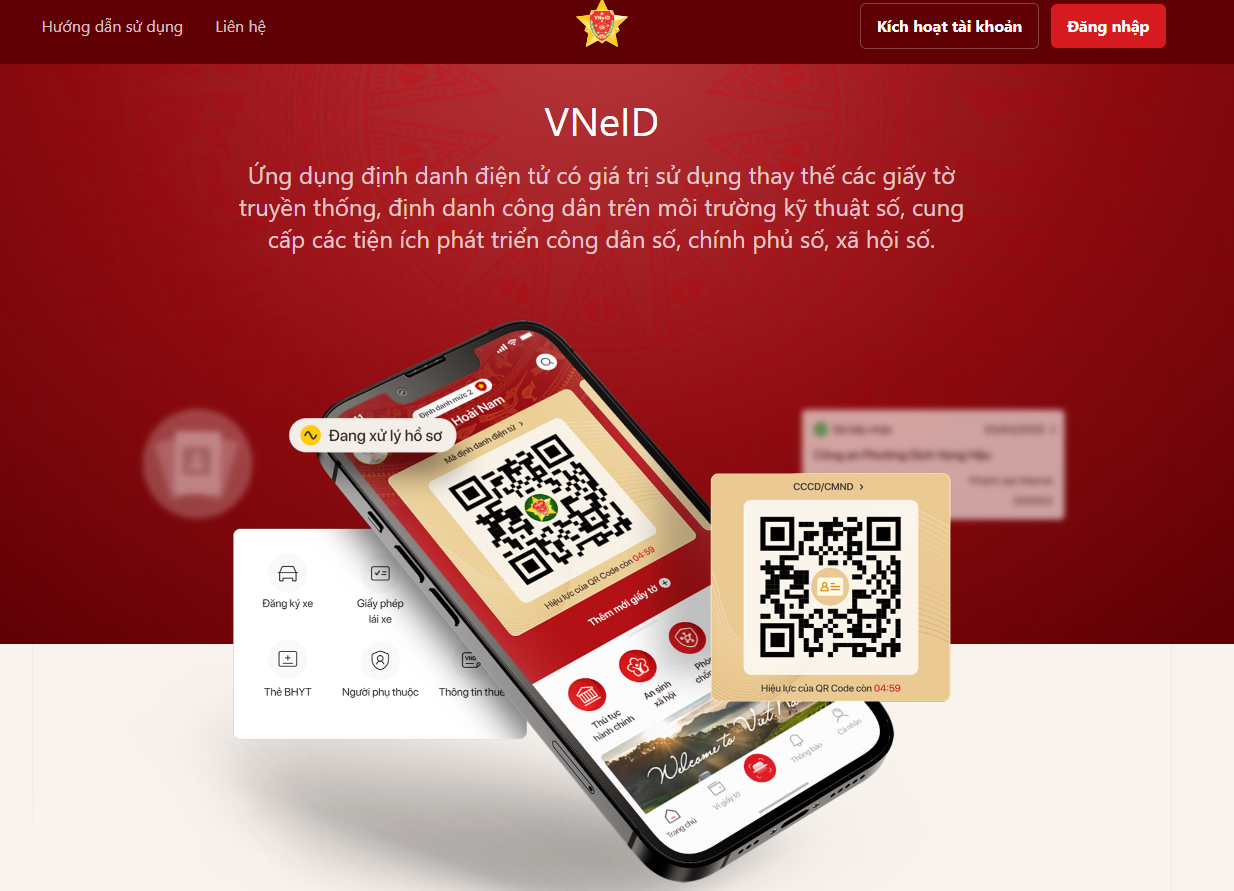 Không cần xuất trình giấy tờ đã tích hợp trên VNeID khi chứng thực