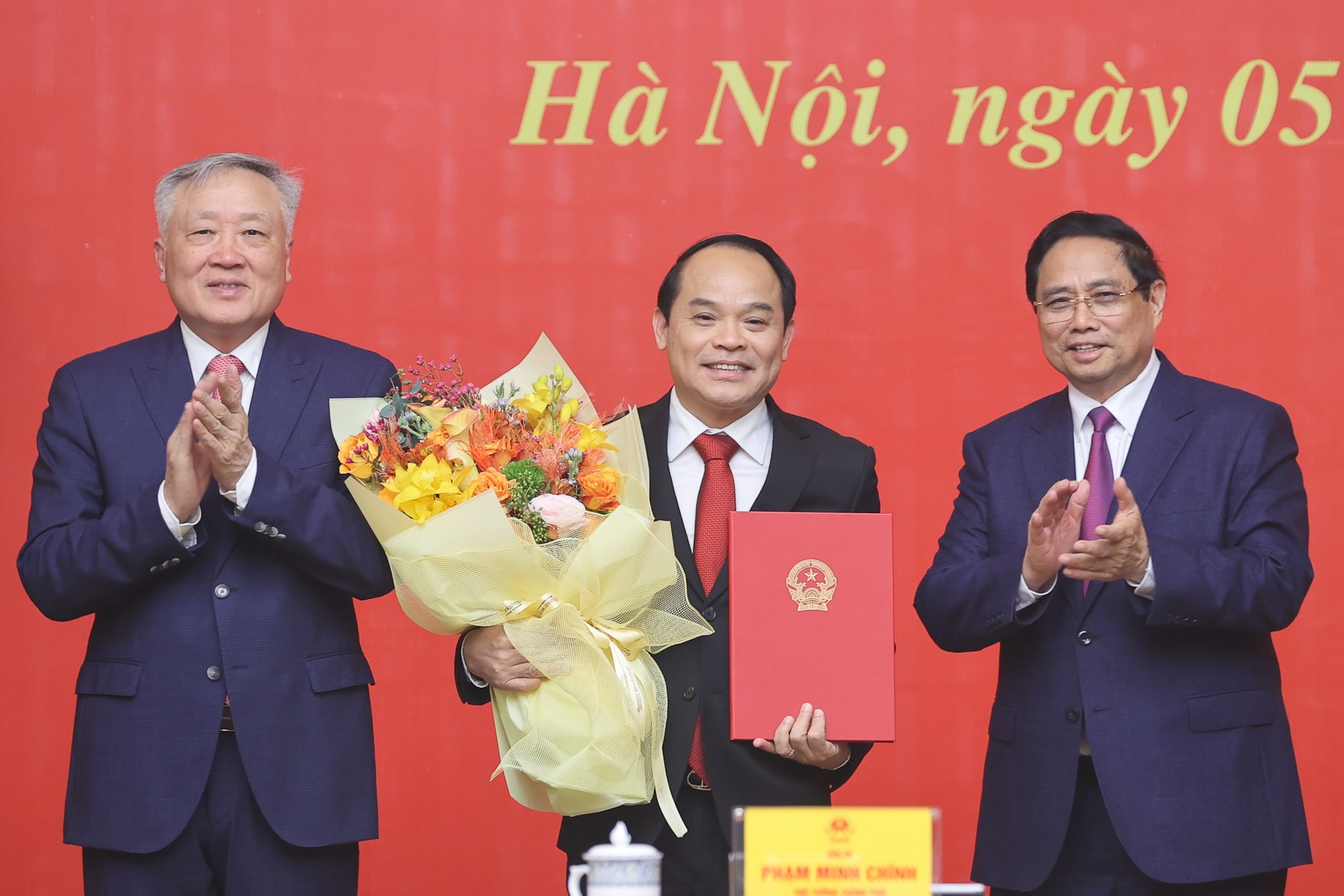 Trao quyết định bổ nhiệm Phó Tổng Thanh tra Thường trực Thanh tra Chính phủ cho ông Nguyễn Quốc Đoàn