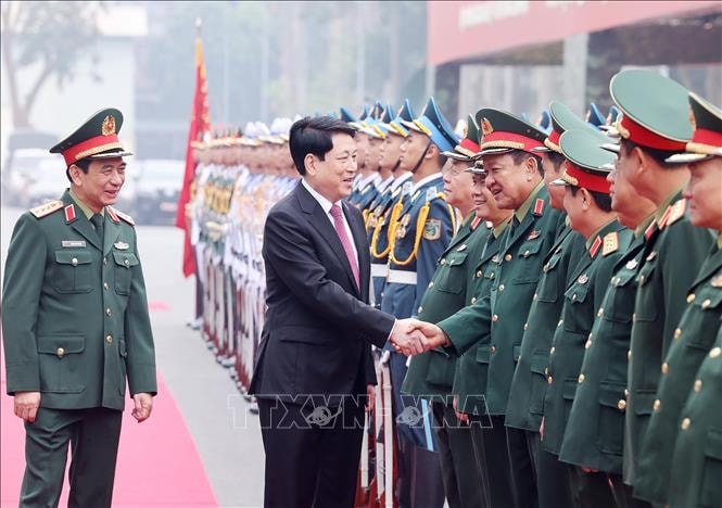 Triển khai cụ thể các giải pháp xây dựng nền quốc phòng toàn dân vững mạnh, hiện đại
