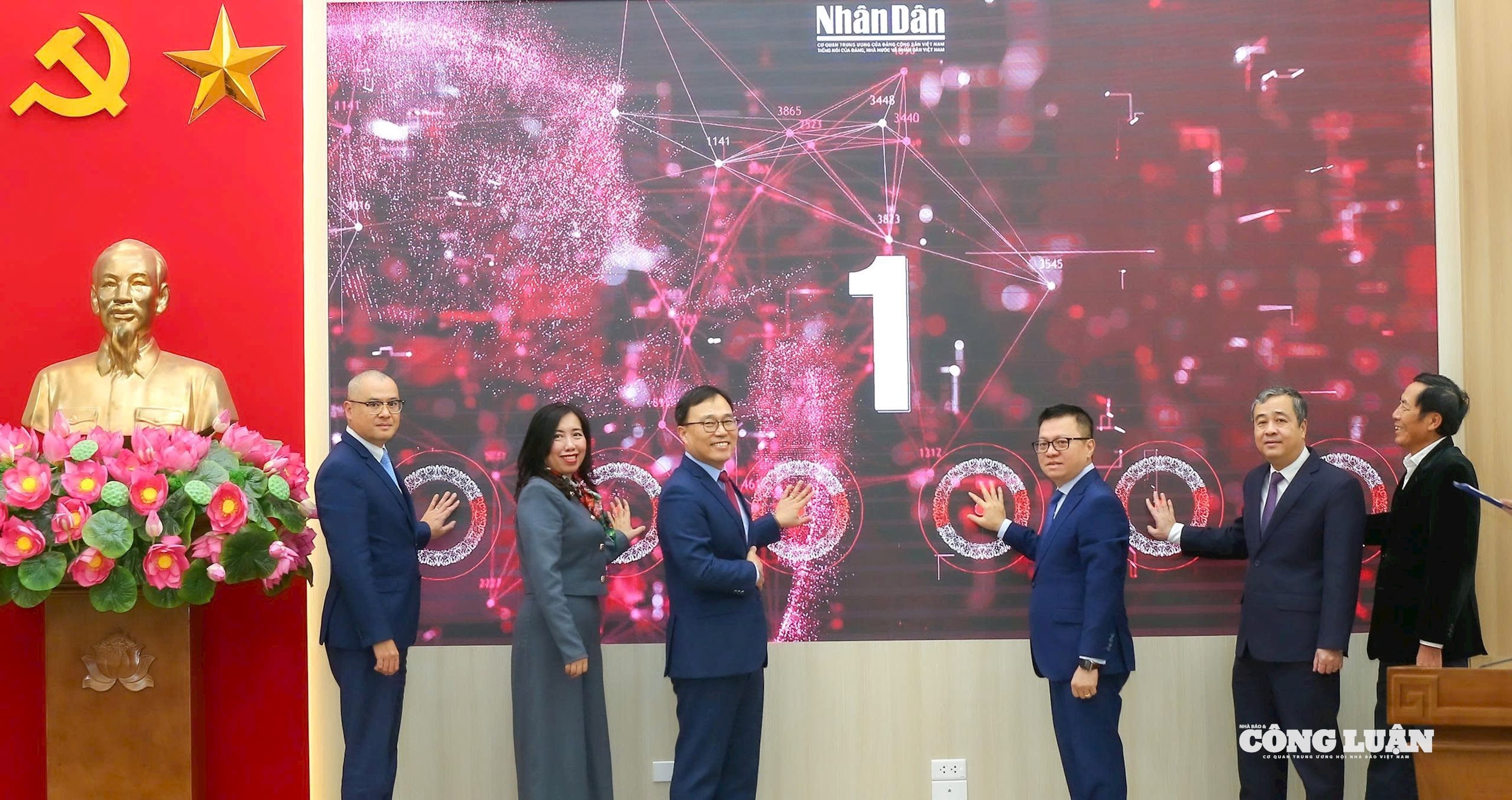 Báo Nhân Dân ra mắt trang Nhân Dân điện tử tiếng Hàn Quốc