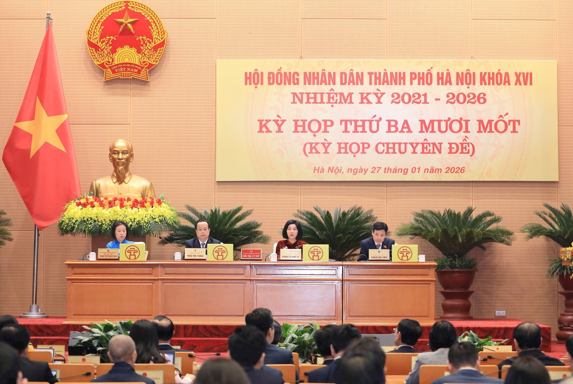 Hà Nội bổ sung 30 nghìn tỷ đồng vào tổng mức vốn Kế hoạch đầu tư công năm 2026