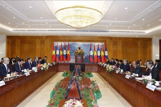 Tiếp tục khẳng định quan hệ đặc biệt, gắn kết chiến lược giữa hai nước Việt Nam - Lào