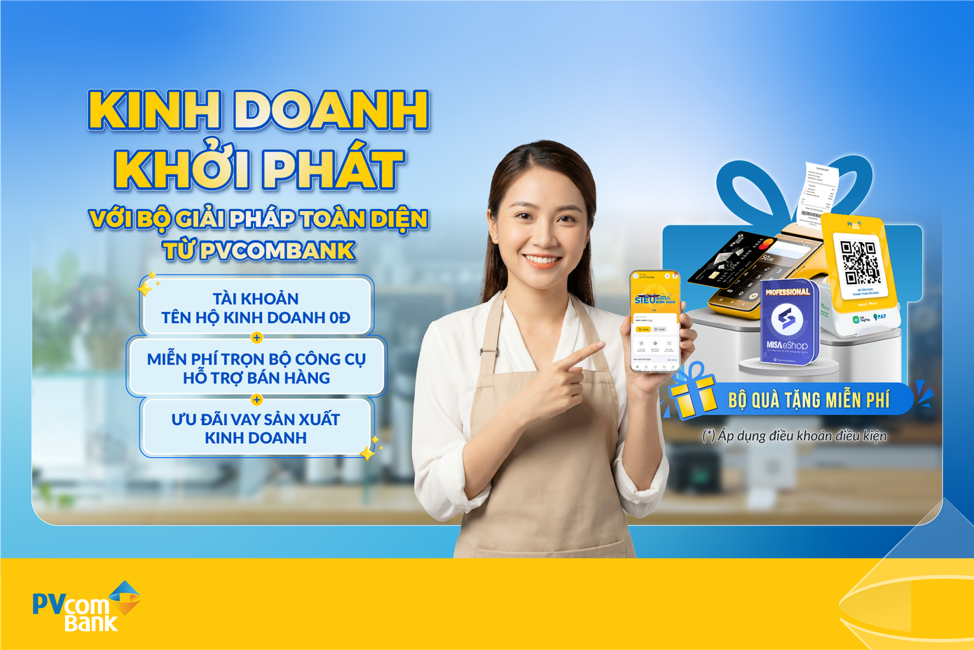 PVcomBank ra mắt giải pháp bán hàng toàn diện cho Hộ kinh doanh