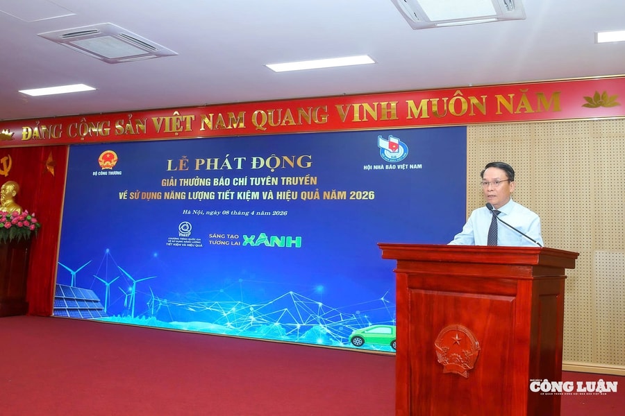 Giải thưởng Báo chí 2026 về sử dụng năng lượng: Báo chí đồng hành cùng \'Sáng tạo xanh - Tương lai xanh\'