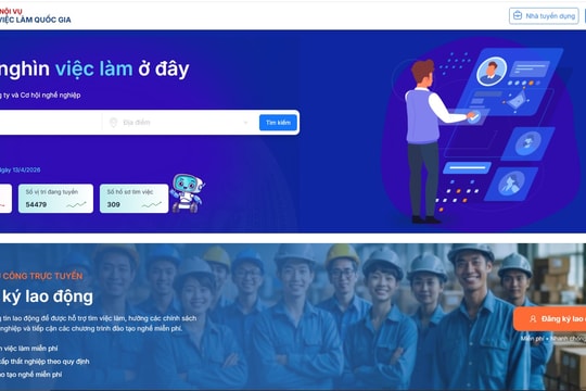 Ra mắt sàn giao dịch việc làm quốc gia: Bước tiến số hóa thị trường lao động