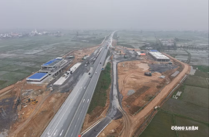 Tháng 5/2026, cơ bản hoàn thiện trạm dừng nghỉ cao tốc Bắc - Nam