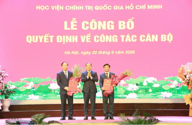 PGS.TS Phạm Minh Sơn được bổ nhiệm lại chức danh Giám đốc Học viện Báo chí và Tuyên truyền
