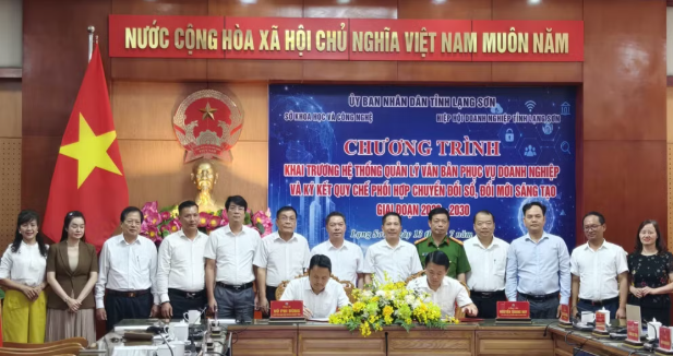 Lạng Sơn đẩy mạnh chuyển đổi số, đưa Hệ thống quản lý văn bản phục vụ doanh nghiệp vào thực tiễn