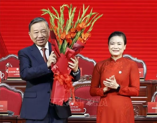 Tổng Bí thư, Chủ tịch nước Tô Lâm dự Đại hội đại biểu toàn quốc Hội Chữ thập đỏ Việt Nam