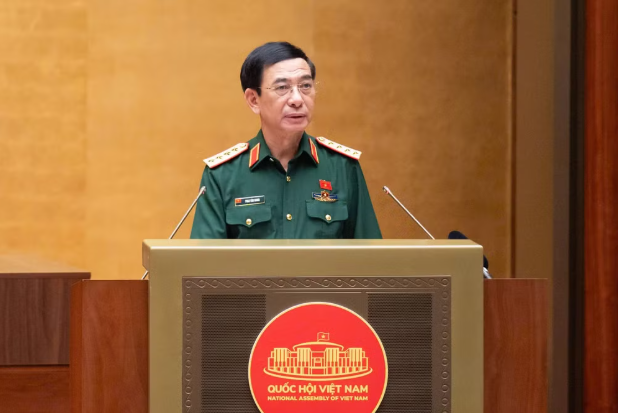 Đại tướng Phan Văn Giang trình Quốc hội sửa đổi, bổ sung 9 luật về quân sự, quốc phòng