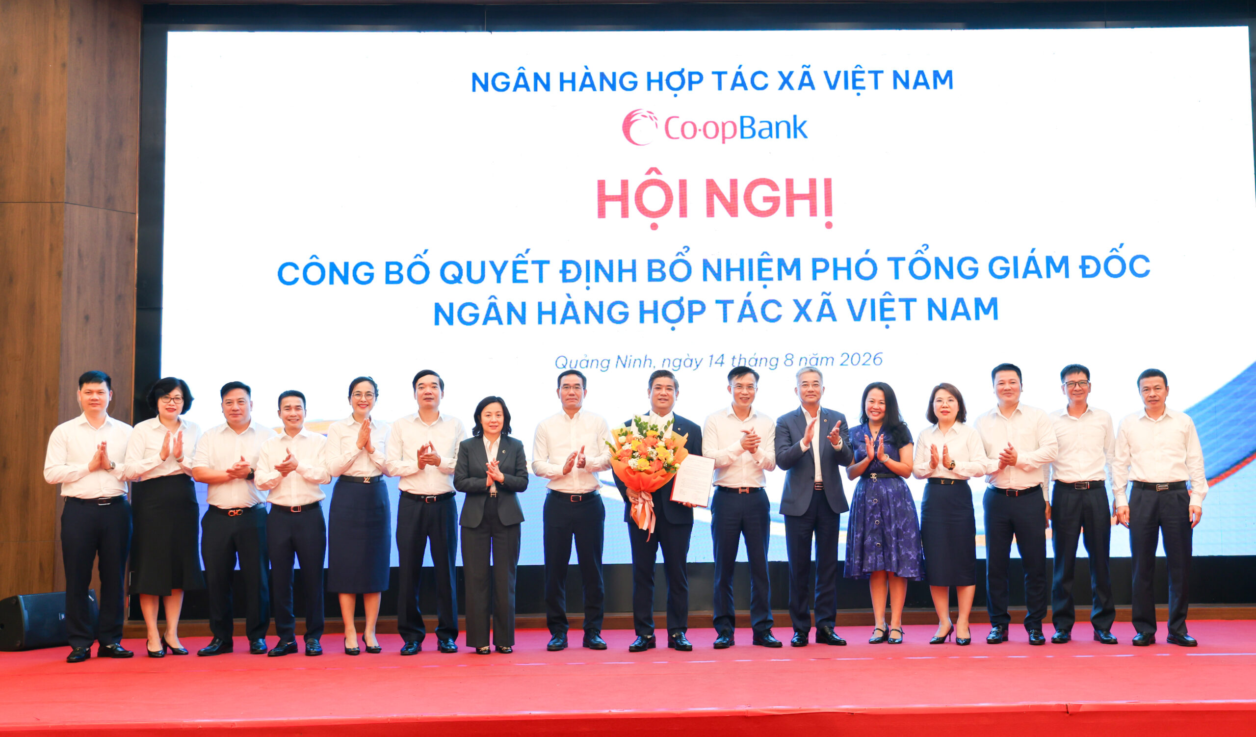 Co-opBank công bố Quyết định bổ nhiệm Phó Tổng Giám đốc 